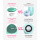 wireless rechargeable silicone facial cleansing brush